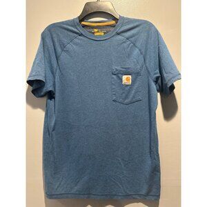 Carhartt Force Men’s Size Small Performance Work Shirt with Side Pocket utility